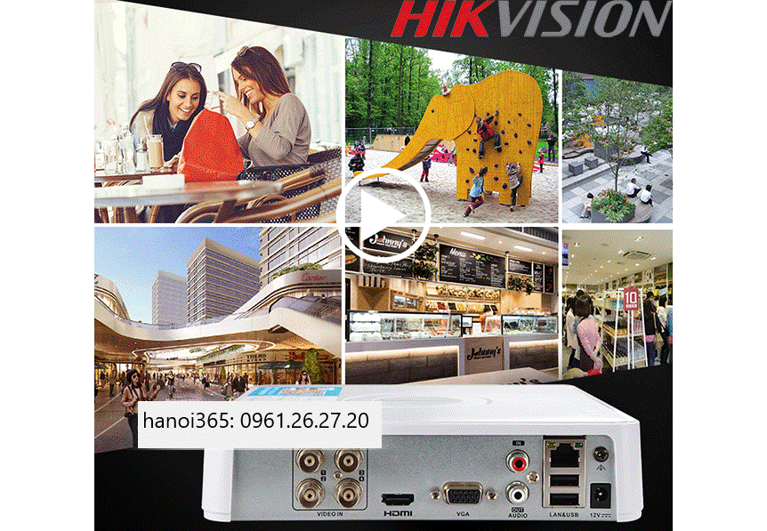 Mua Đầu ghi hình HIKVISION DS-7104HQHI-K1 ở đâu uy tín